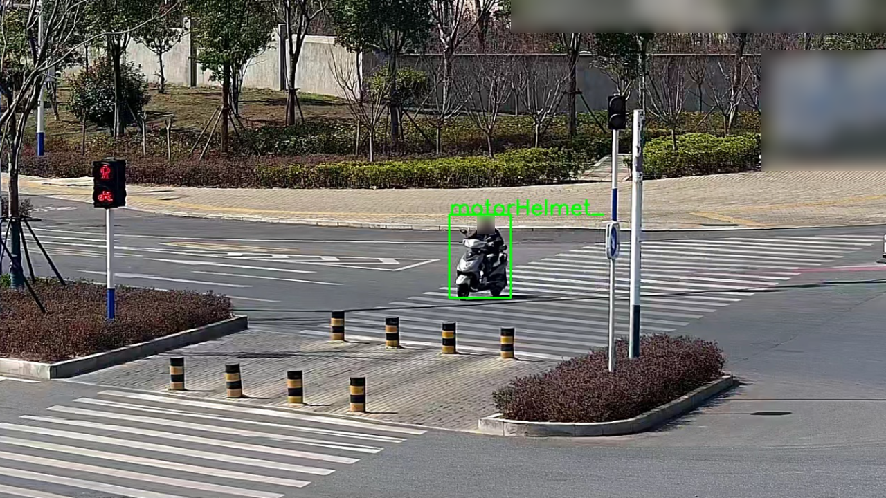 電動(dòng)車/摩托車駕乘人員不戴頭盔